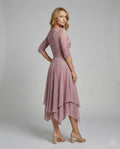 Lace Bodice Wedding Guest Midi Dress