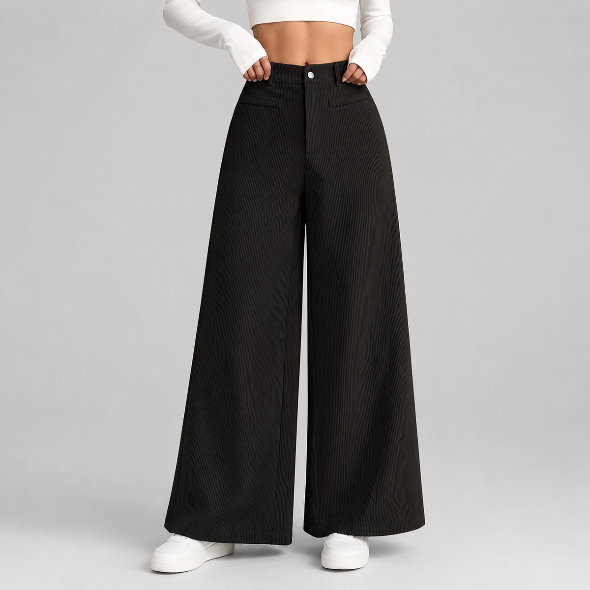 Talia High-Waist Wide-Leg Pants product image 10
