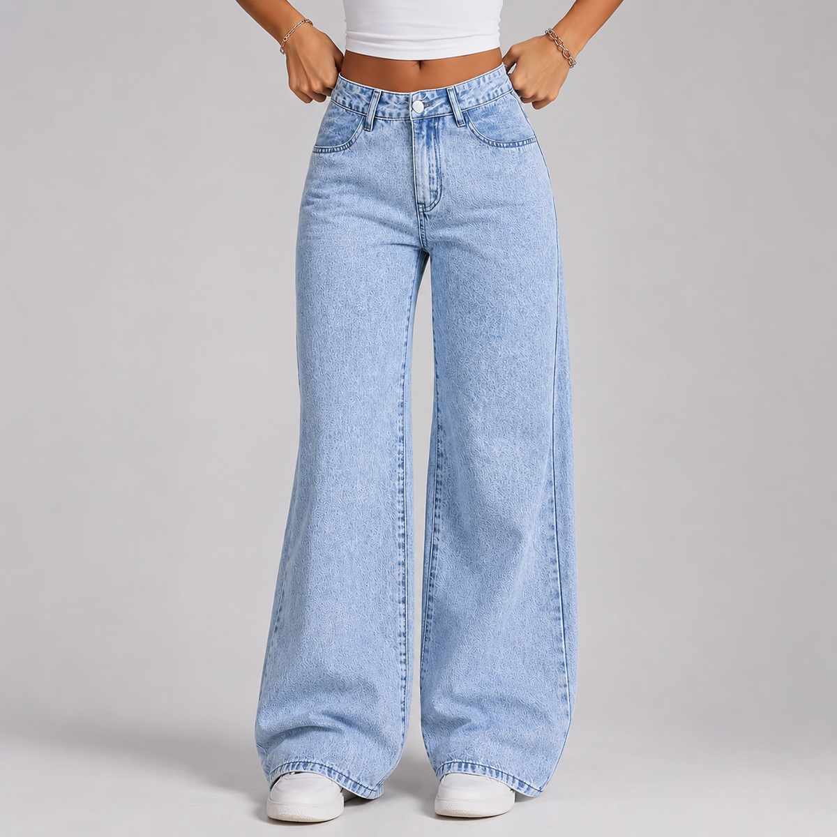 Reese Wide-Leg Jeans product image
