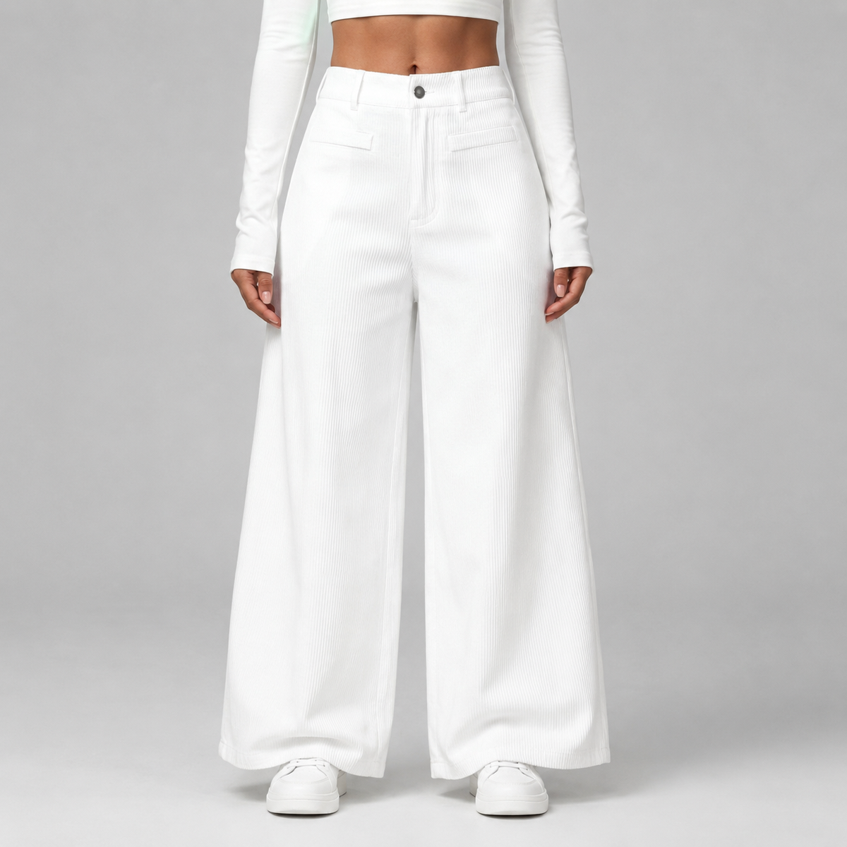 Talia High-Waist Wide-Leg Pants product image 8