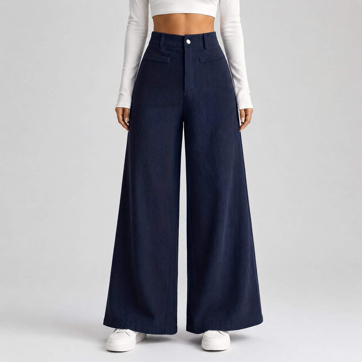 Talia High-Waist Wide-Leg Pants product image 7