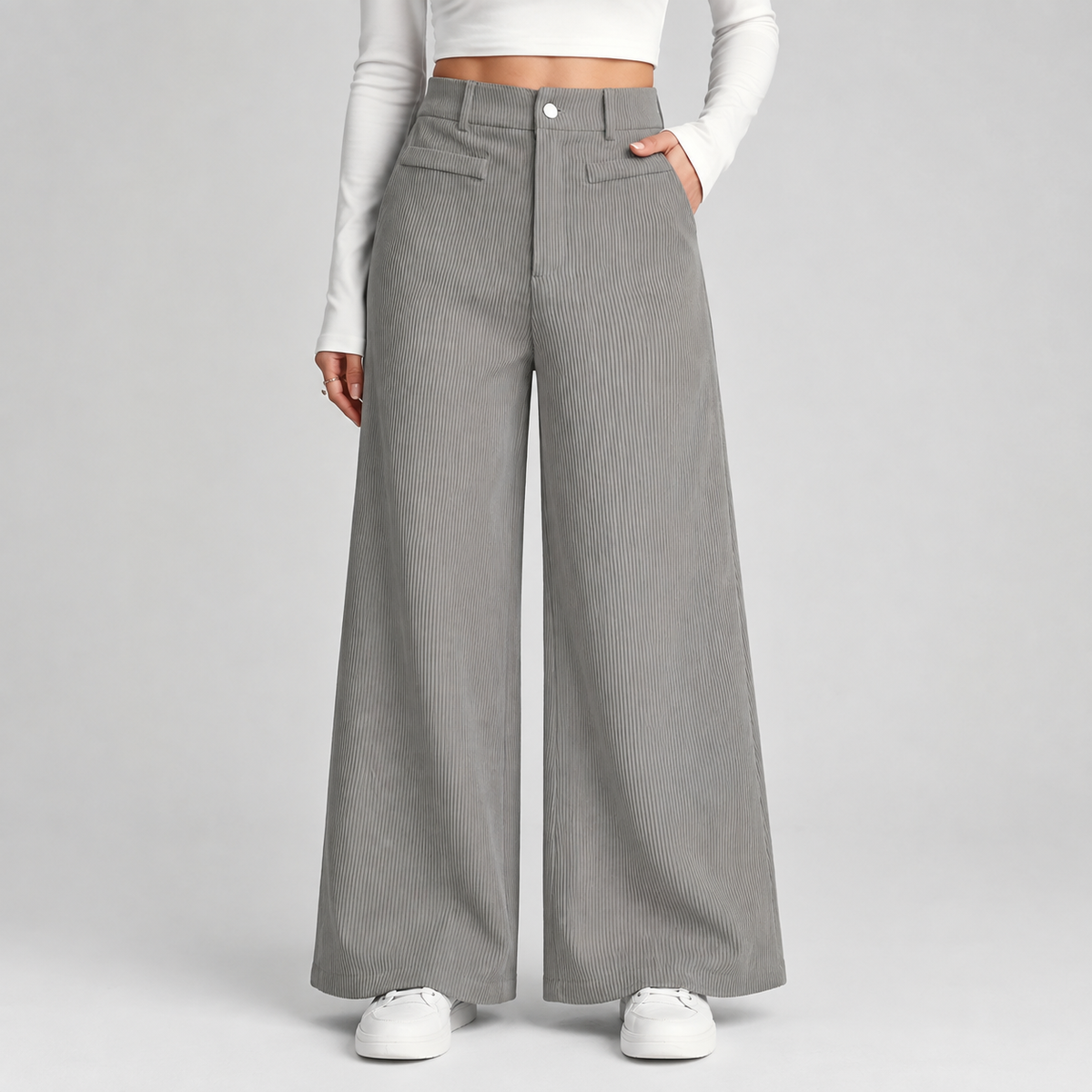Talia High-Waist Wide-Leg Pants product image 6