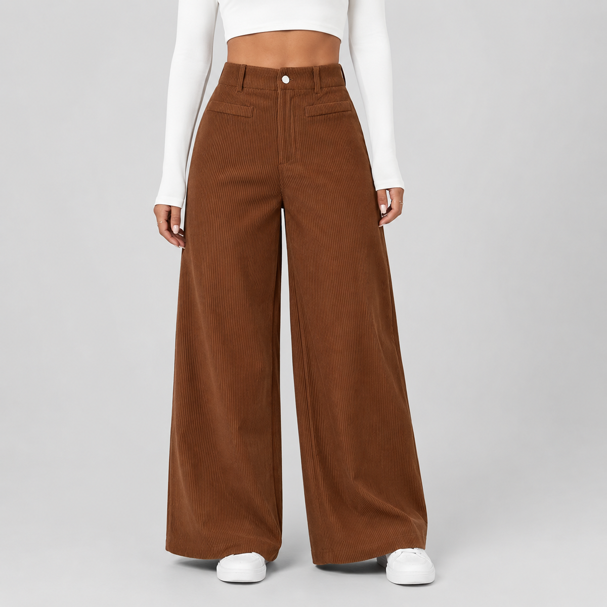 Talia High-Waist Wide-Leg Pants product image