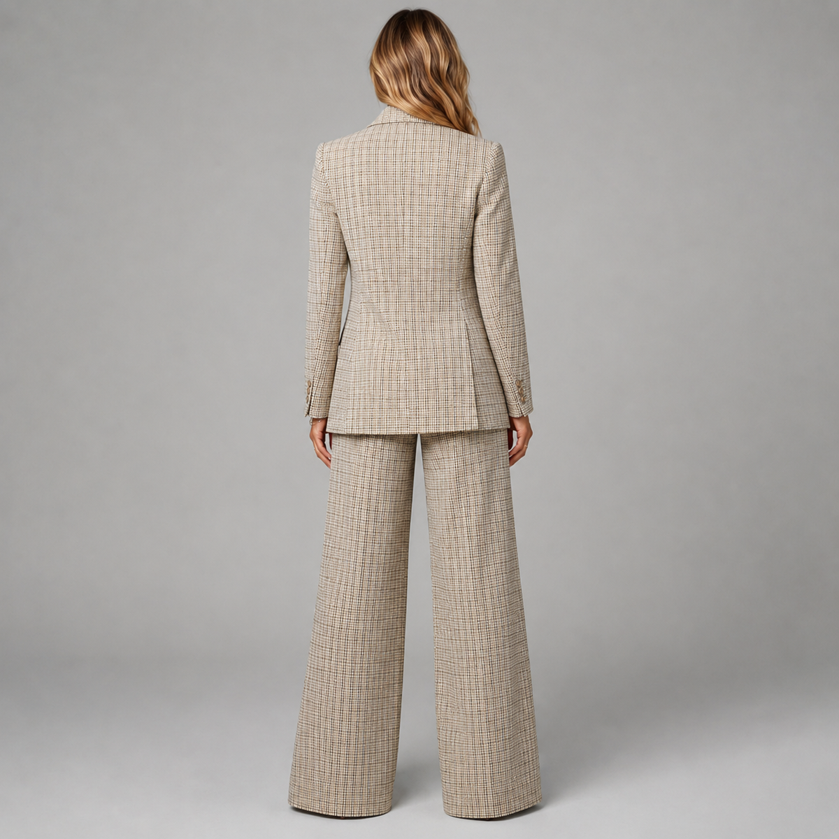 Lena Check Blazer & Pants Set product image 4