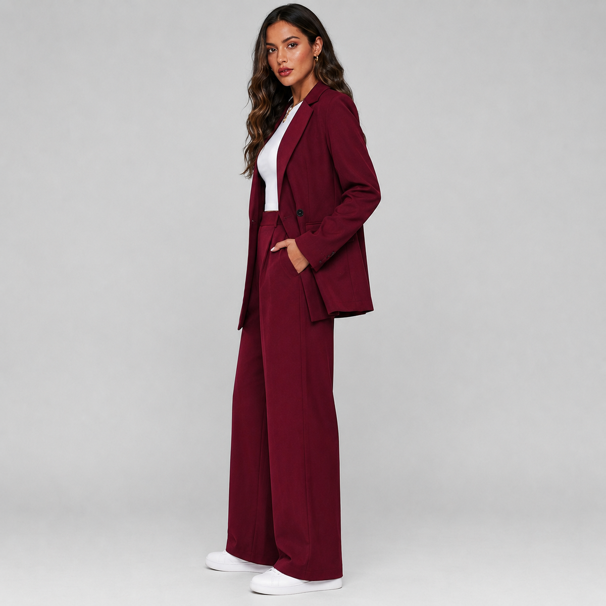 Vianne Longline Blazer & Pants Set product image 3