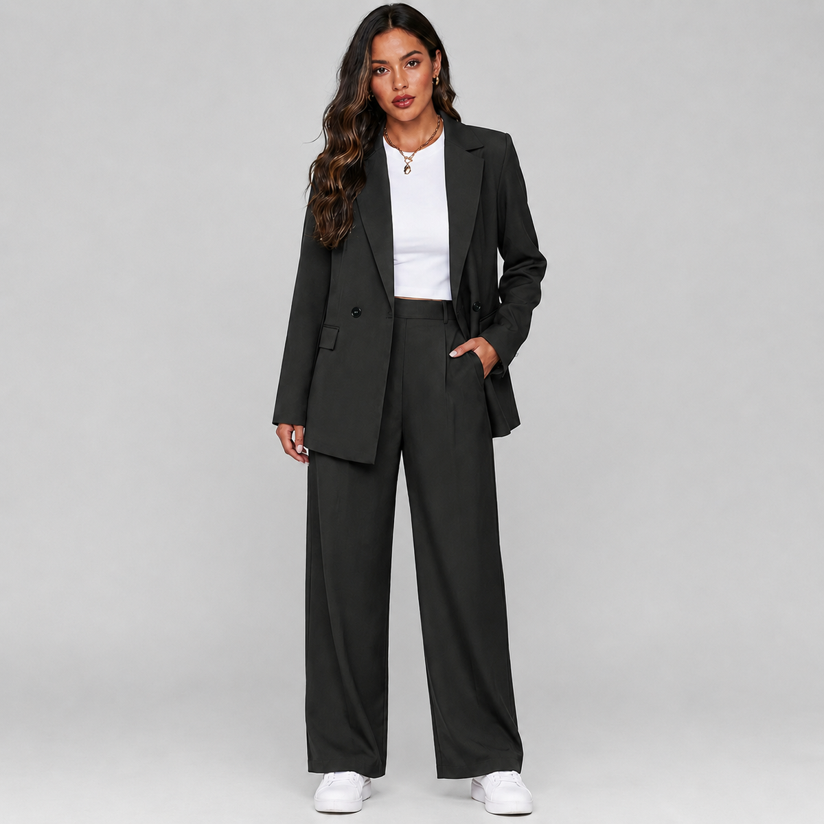 Vianne Longline Blazer & Pants Set product image 6