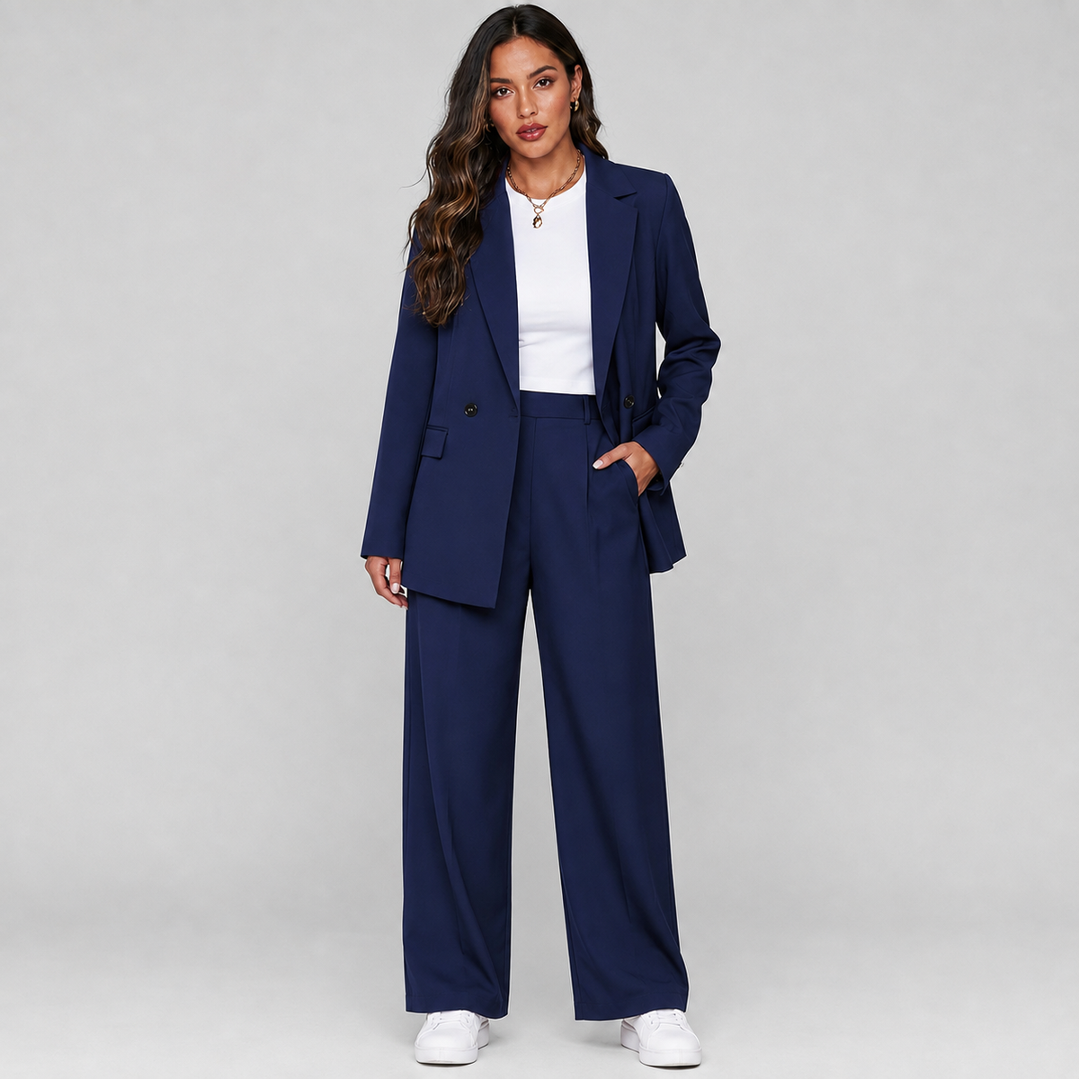 Vianne Longline Blazer & Pants Set product image 9