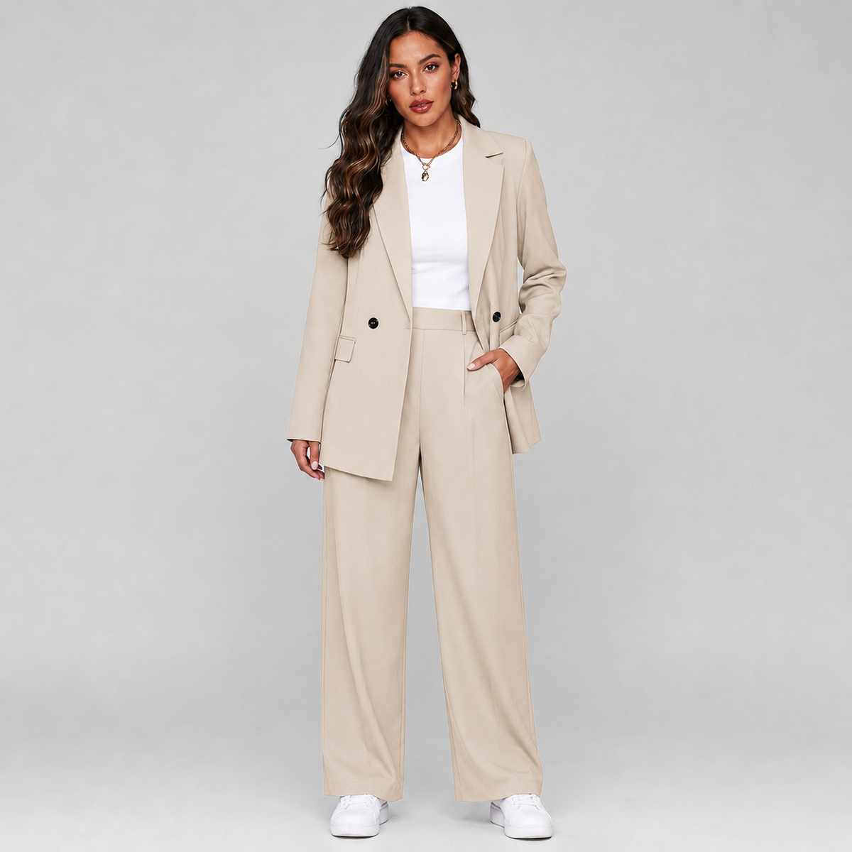 Vianne Longline Blazer & Pants Set product image 7