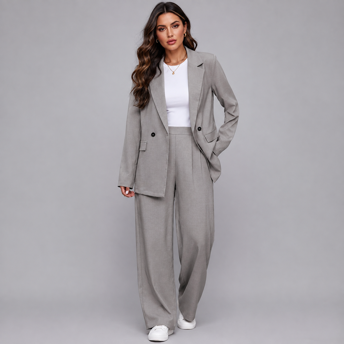 Vianne Longline Blazer & Pants Set product image 4