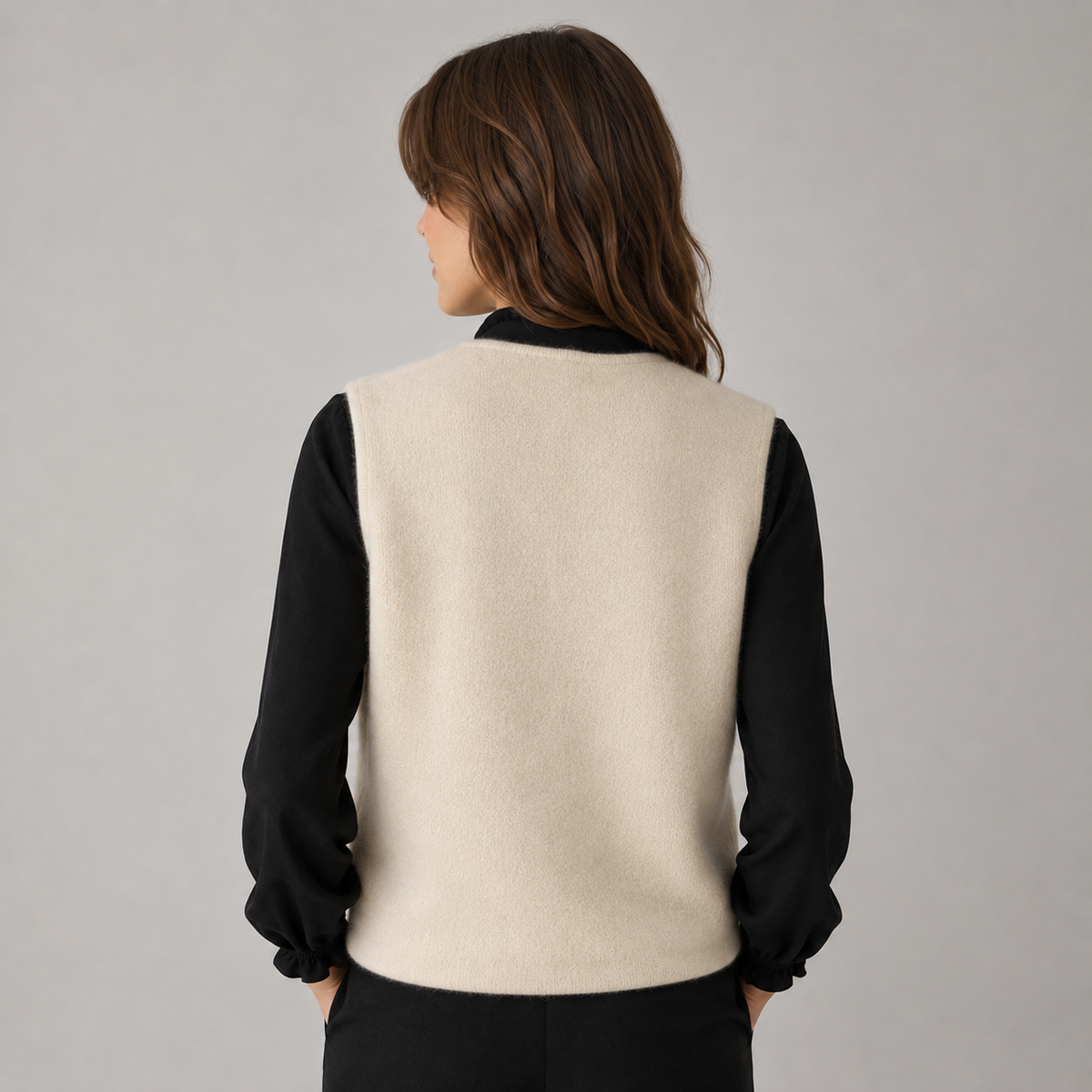 Elara Button-Front Sweater Vest product image 2