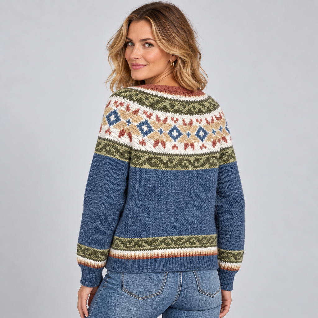 Adelia Patterned Button-Front Cardigan product image 2