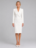 Sabine Double-Breasted Midi Blazer Dress product image