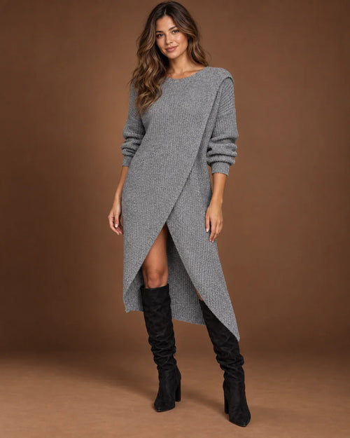 Amelie Dress in Grey