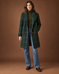 Belinda Coat in Dark green