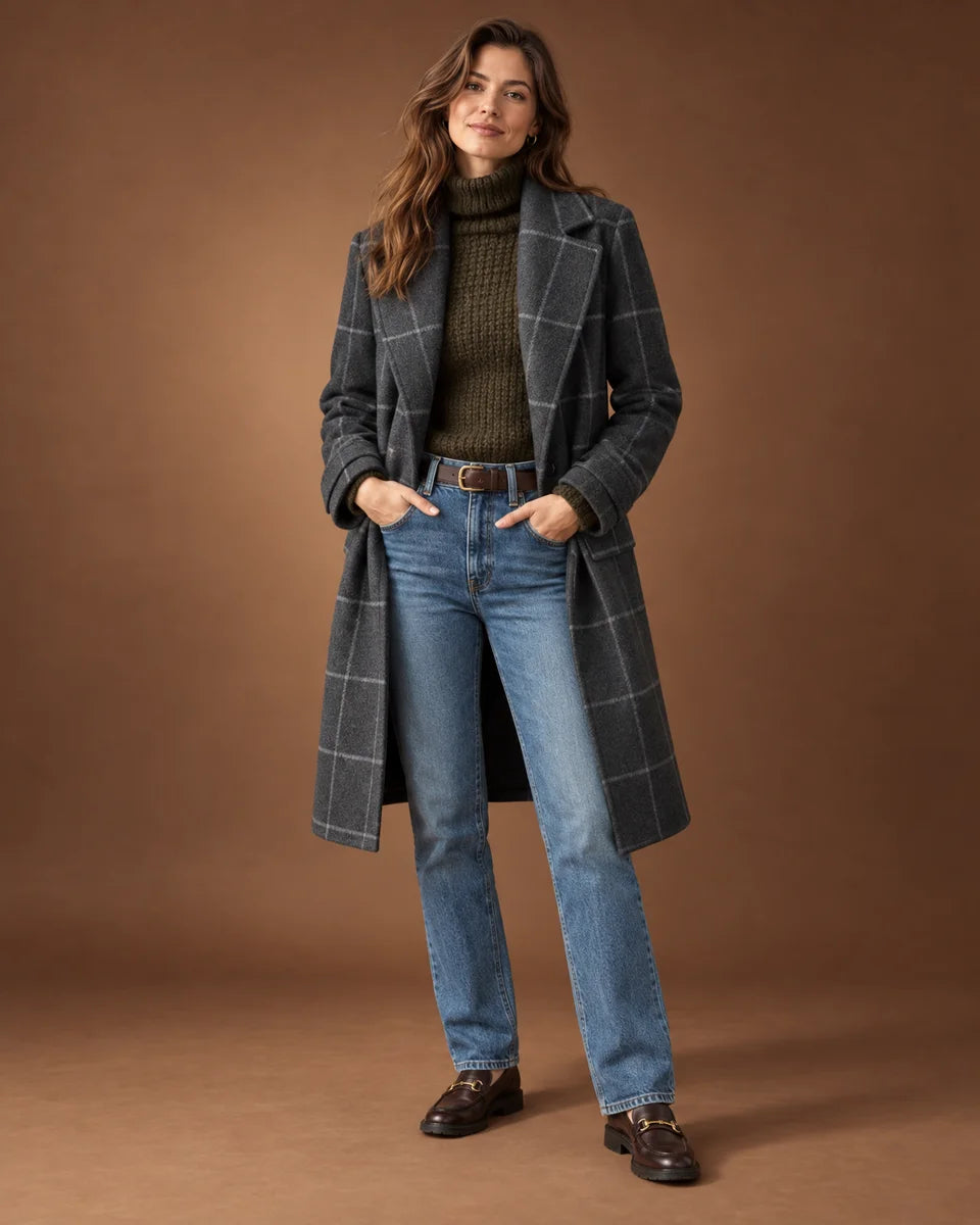 Belinda Coat in Grey