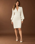 Elspeth Dress in Cream