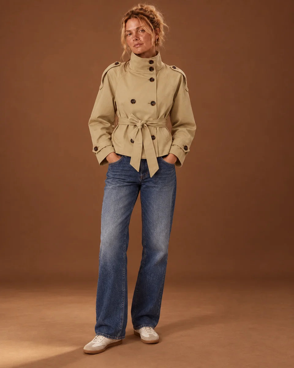 Rowan Coat in Khaki