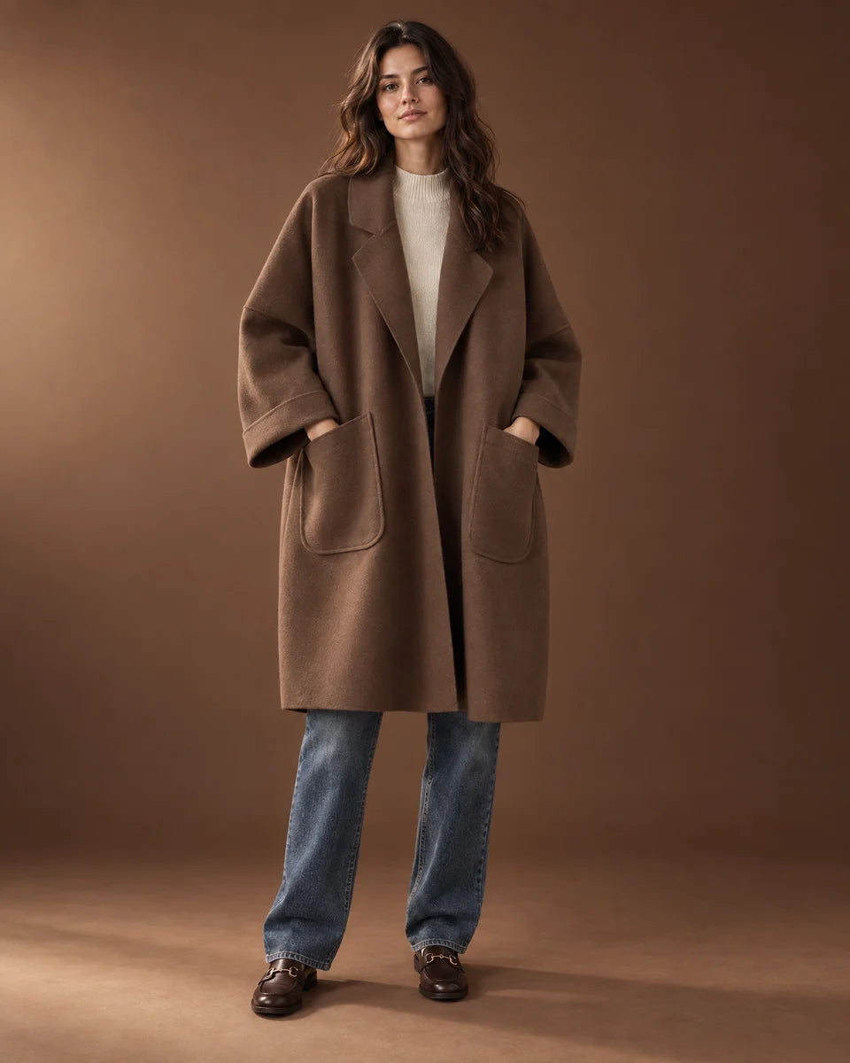 Vesper Coat in Brown
