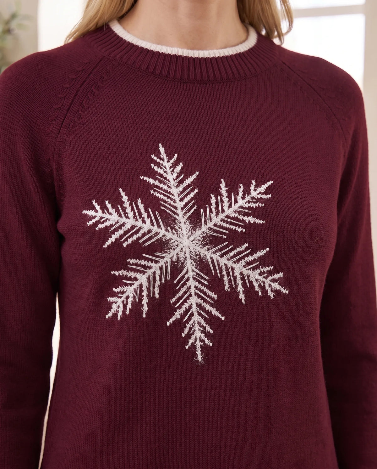 Ingrid Fair Isle Sweater for Women - Nordic Pattern Knit Pullover additional view