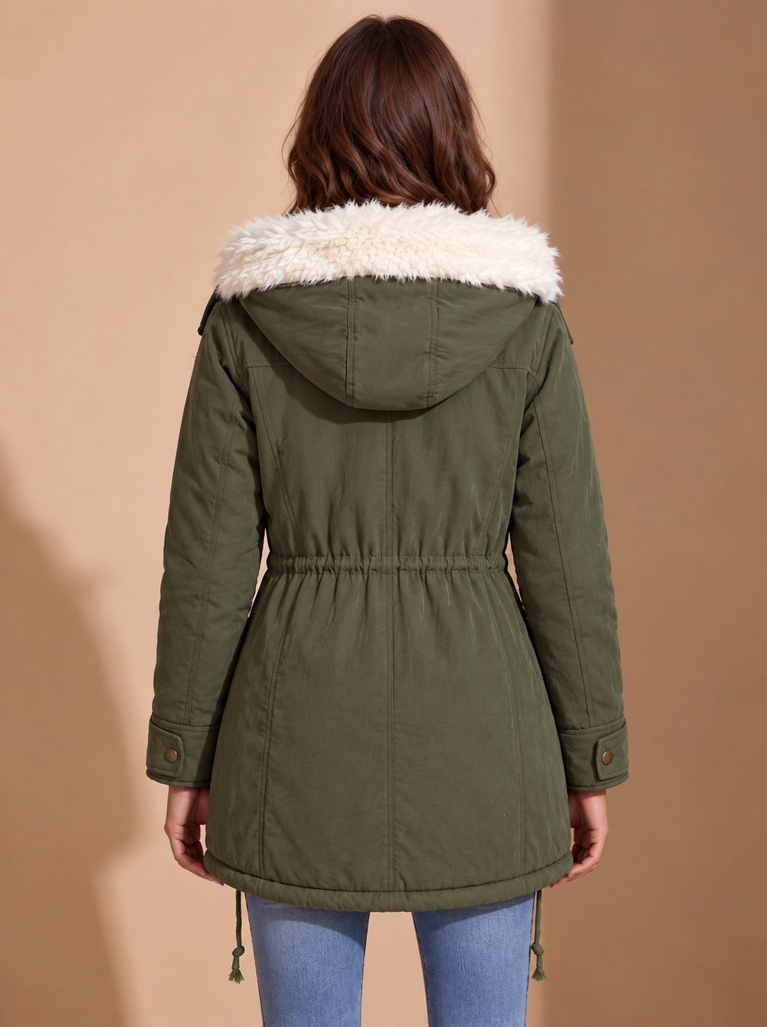 Marlene Winter Parka for Women - Drawstring Waist