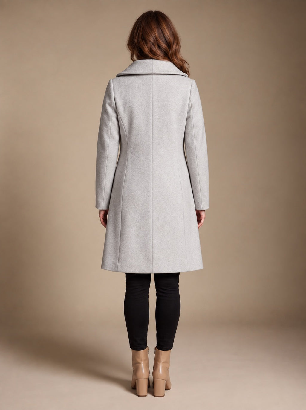 Nora Double-Breasted Coat for Women - Tailored Fit