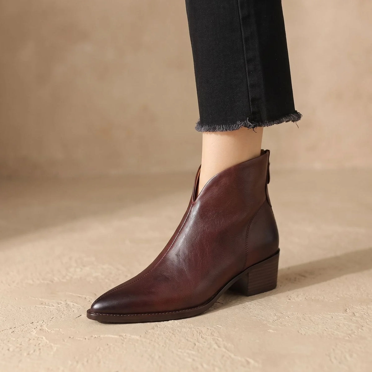 Chelsea boots women – Brown