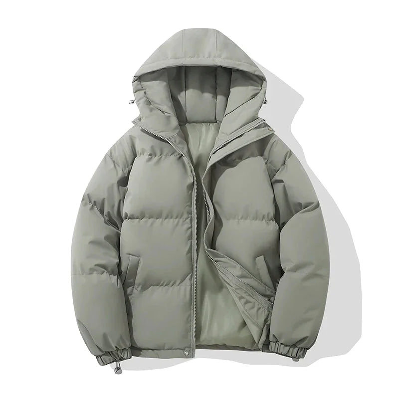 Hooded Puffer Jacket for Women