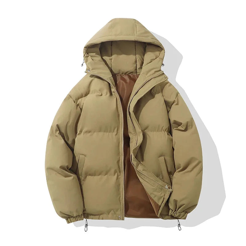 Hooded Puffer Jacket for Women
