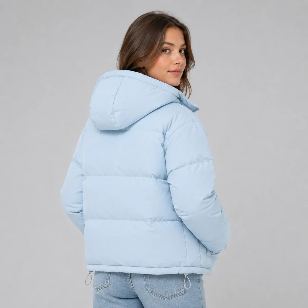Hooded Puffer Jacket for Women