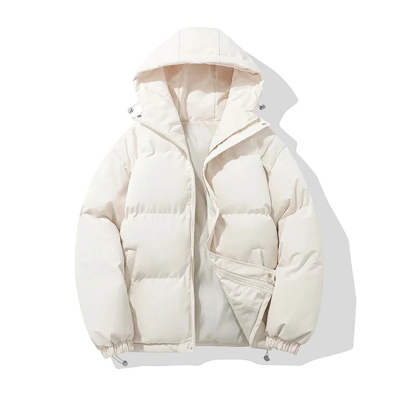 Hooded Puffer Jacket for Women