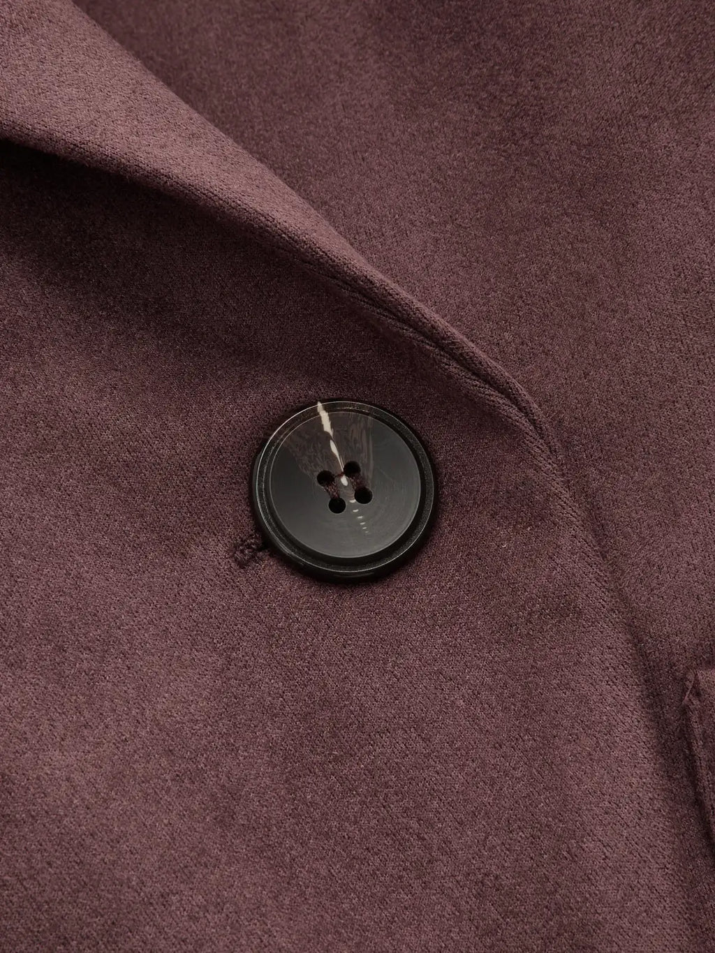 Leonora Faux Suede Blazer Fitted Waist Long Sleeve
