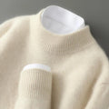 Ribbed Crew Neck Sweater