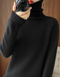 Turtleneck Knit Sweater