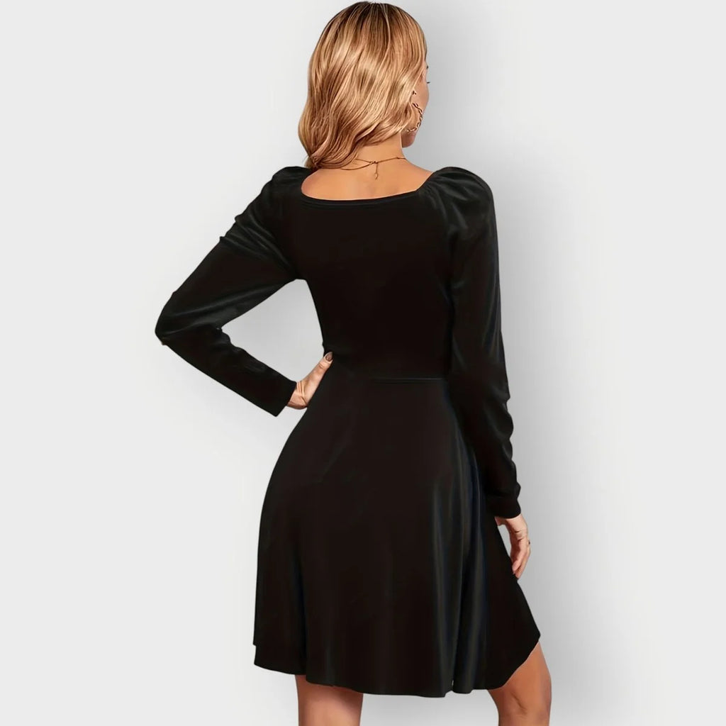 velvet christmas dress – Red