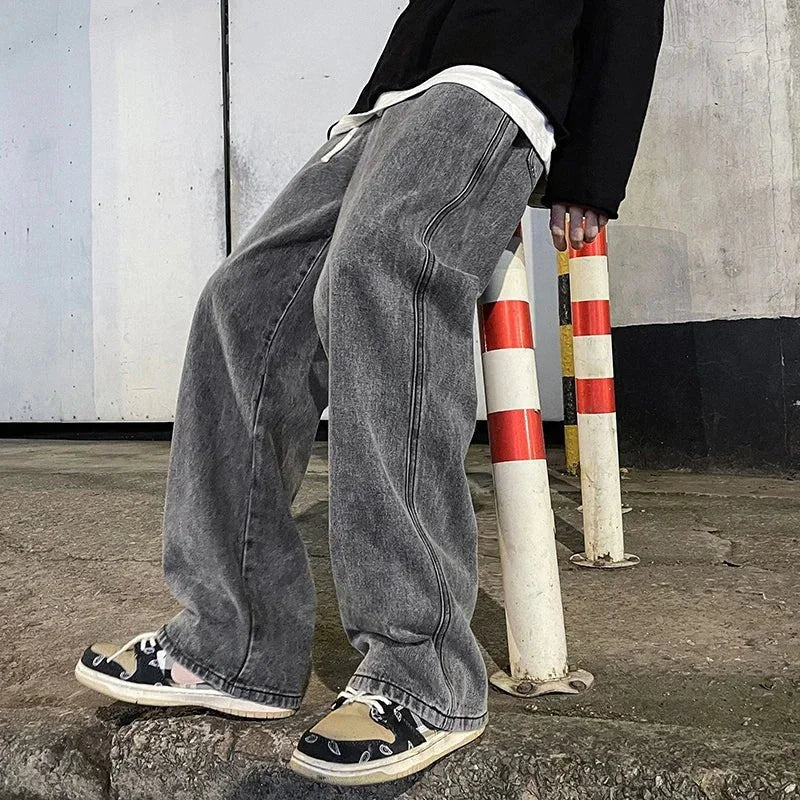 Wide Leg Baggy Jeans for Women