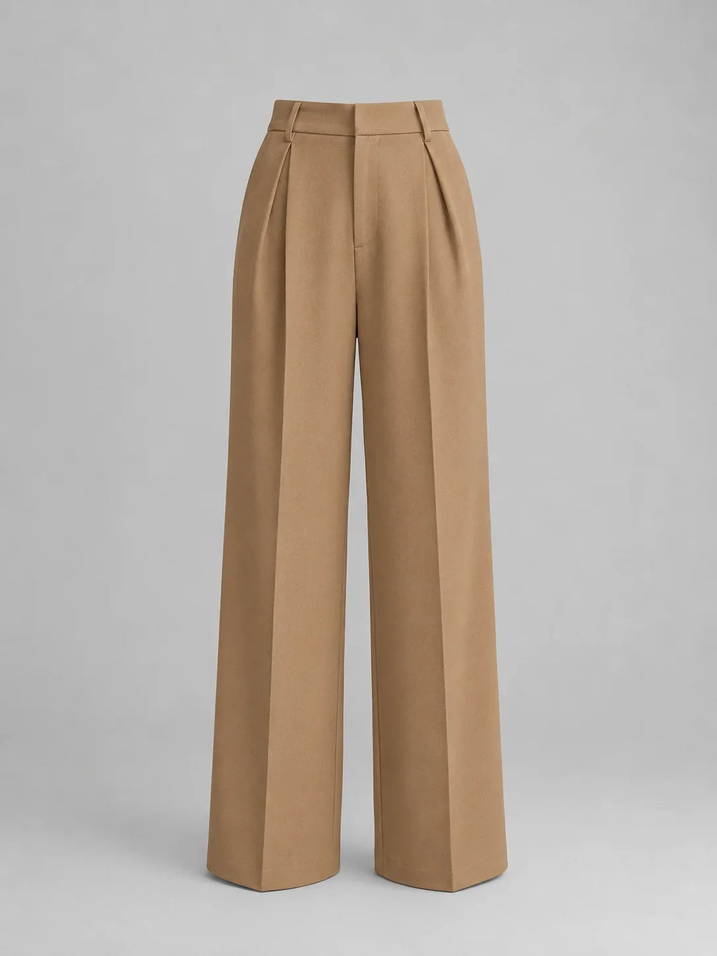 Wide Leg Pants - High Waisted Tailored Trousers - Product view 10