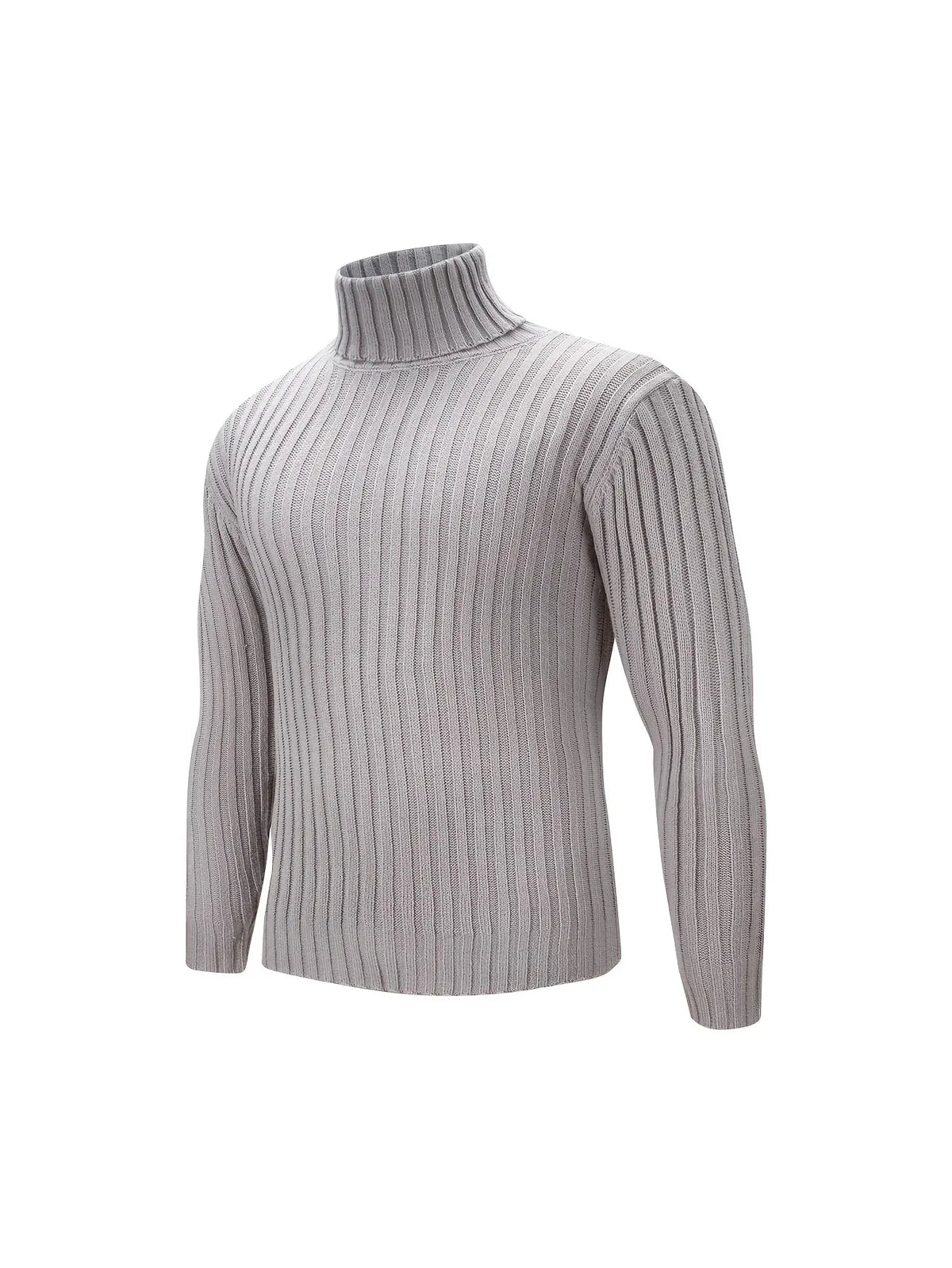 Black Sweater – Textured Ribbed Pullover