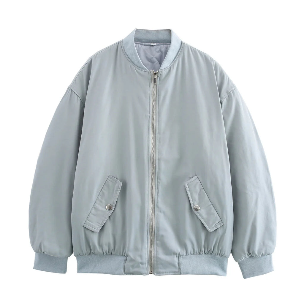 bomber jacket women – Gray