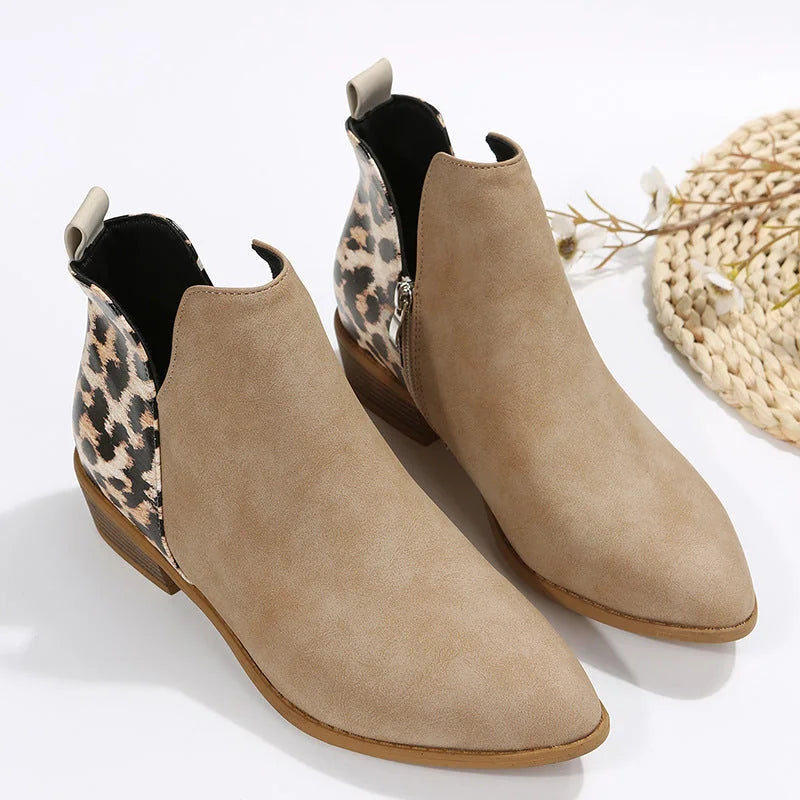 Chelsea boots women – Khaki