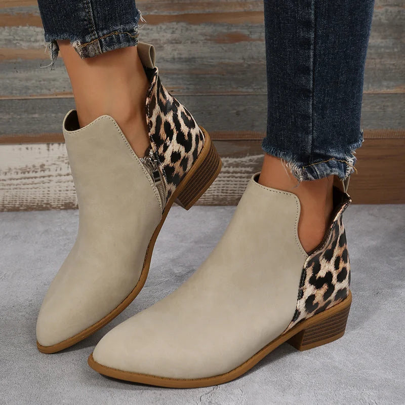 Chelsea boots women – Ecru
