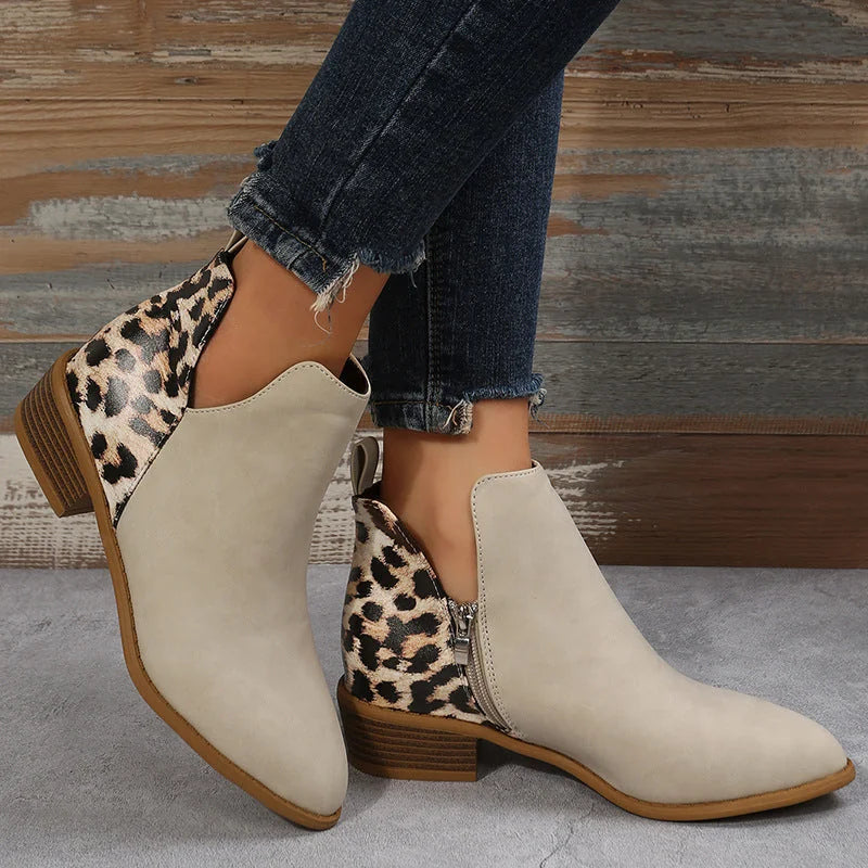 Chelsea boots women – Ecru