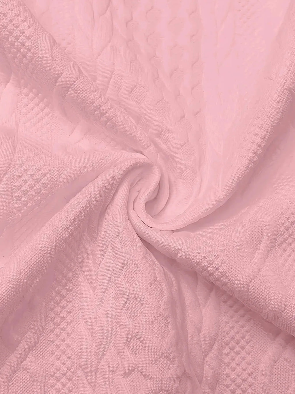 Textured Knit Zip Front Bomber Jacket