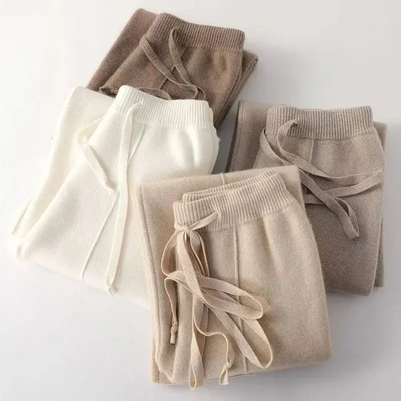 Wide leg pants women – Camel