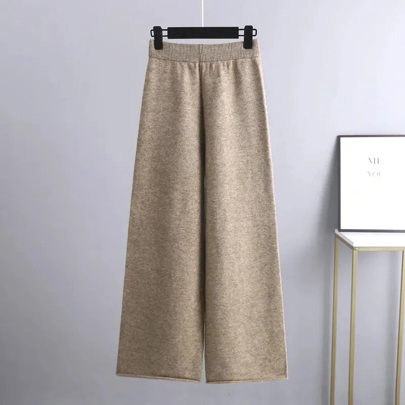 Knit Lounge Set with Cable Knit Top — source product view