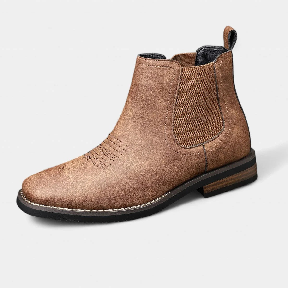 Chelsea boots women – Chestnut Brown