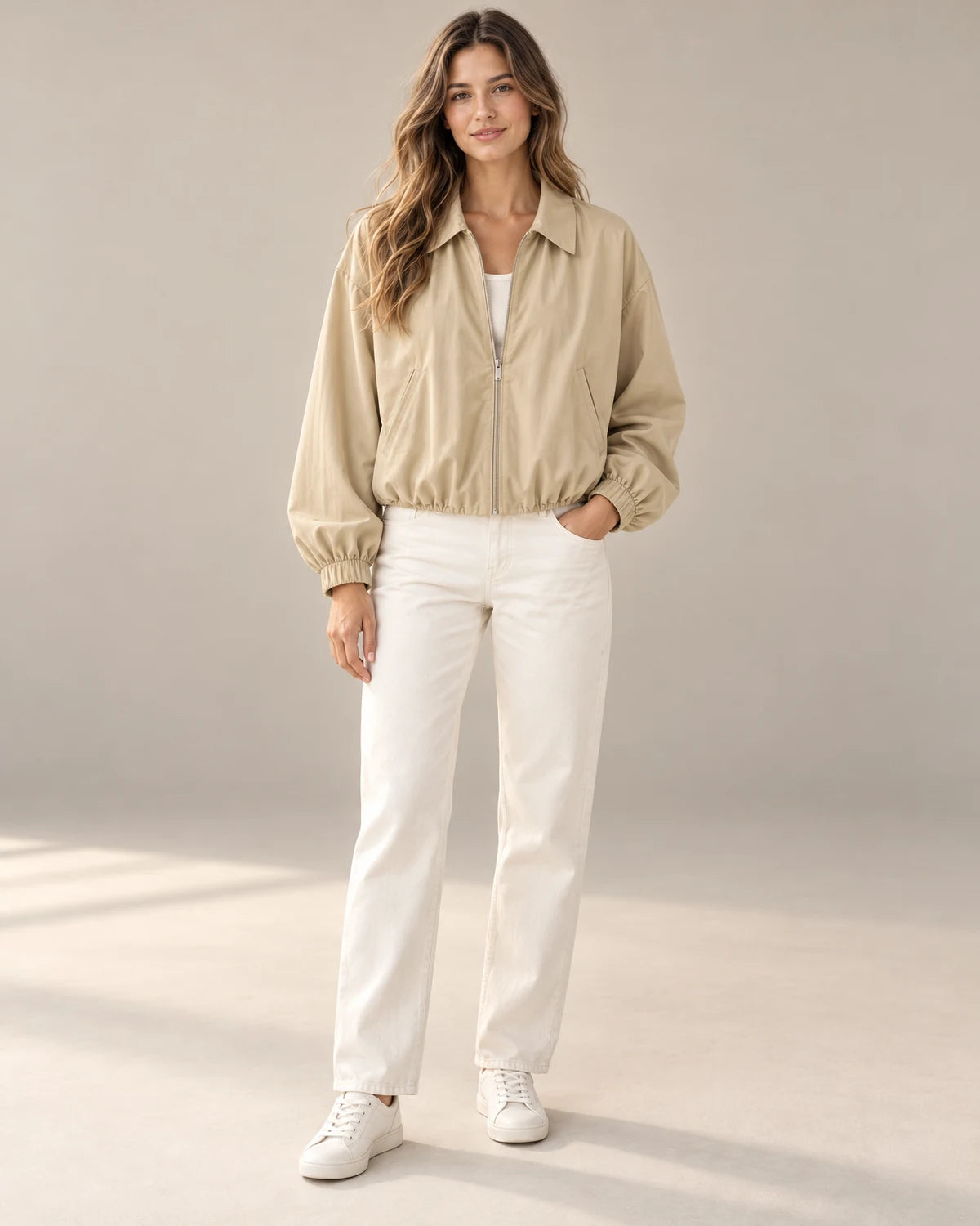 bomber jacket women – Khaki