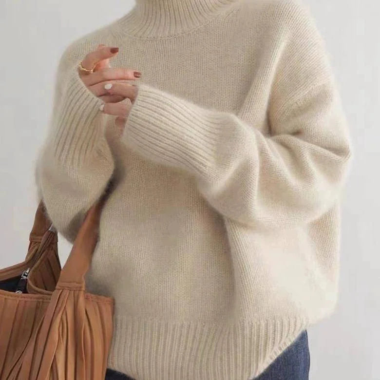 Turtleneck Sweater Oversized Fit