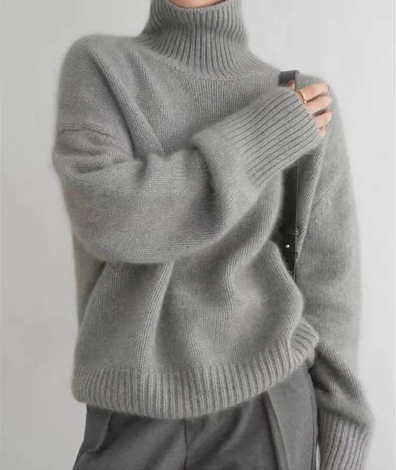 Turtleneck Sweater Oversized Fit