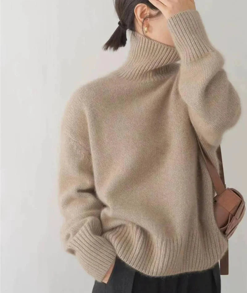 Turtleneck Sweater Oversized Fit