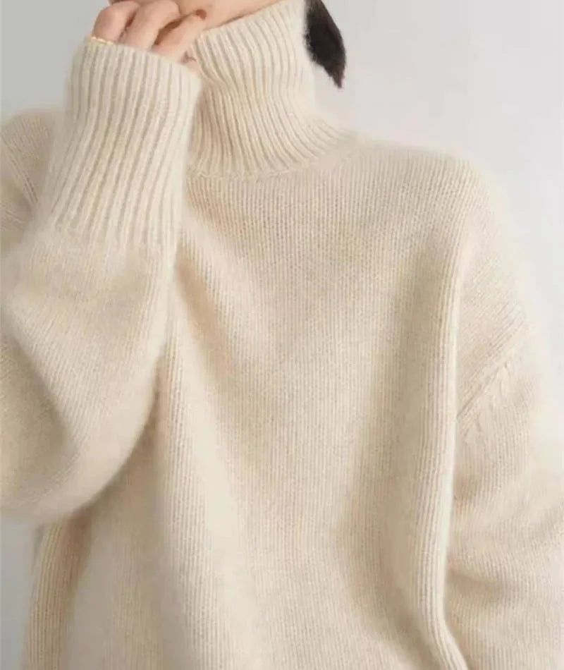 Turtleneck Sweater Oversized Fit